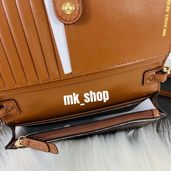 Michael Kors Jet Set Charm Studded Small Phone Crossbody Bag - Picture 9 of 16